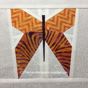 Pieced Butterfly Quilting Pattern/Tutorial