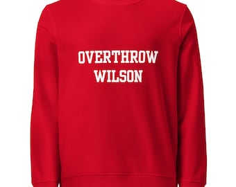 Phish Wilson Sweatshirt | Overthrow Wilson | Unisex