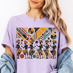 Afro American T-Shirt, Afrocentric, Black Owned, Black Queen, African American Tee, Juneteenth Shirt, Shades of Melanin, Black History Shirt