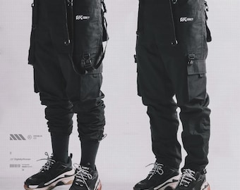 Techwear Cargo Trousers Multiple pants Streetwear Cyberpunk