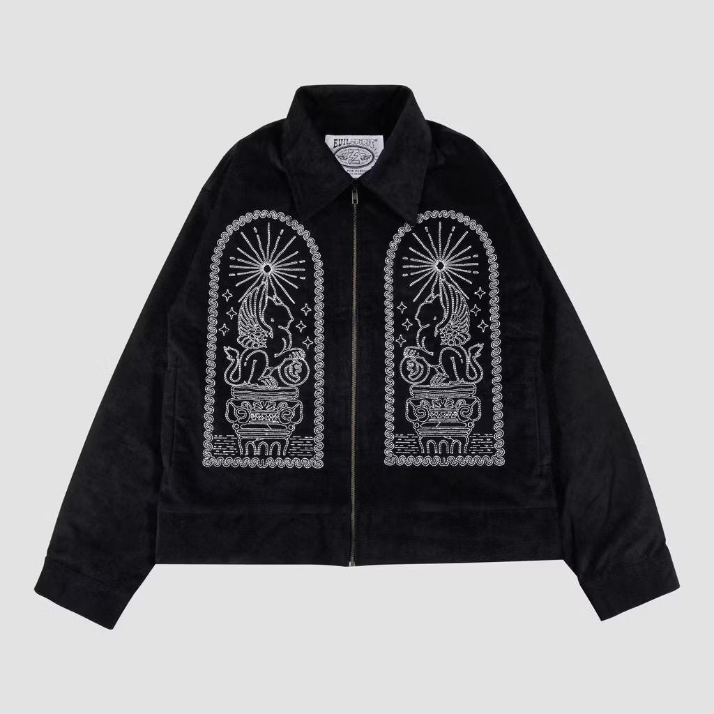 激レア☆ザ・マックショウ 素敵なブルゾン XL ブラック USED品☆