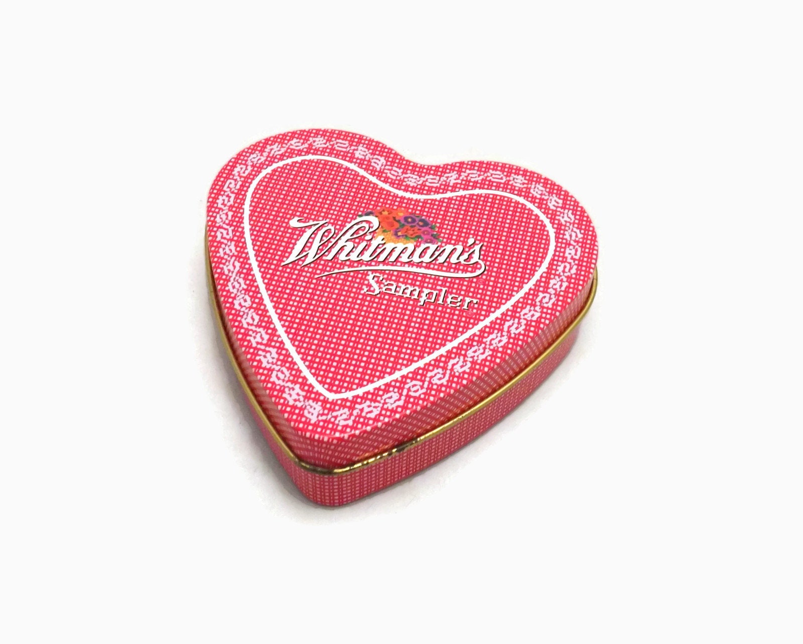 Small Heart Tin Candy tin Storage tin Chocolate tin Etsy