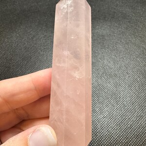 Rose Quartz Tower, Small - Natural Healing Crystal for Love & Harmony