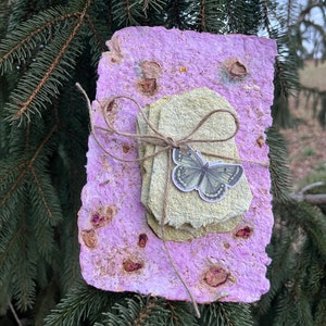 Papel hecho a mano, artesanal, papel reciclado, cartas de amor, set de papel