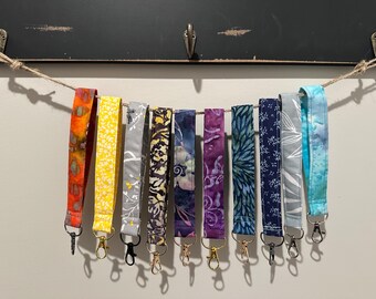 Handmade key fob / wristlet