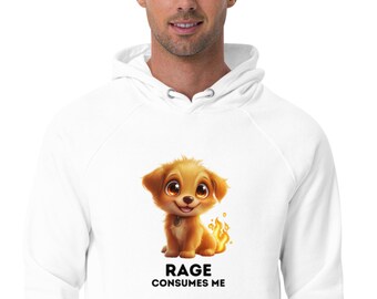 Rage Consumes Me Puppy Hoodie - Funny Dog Lover Gift