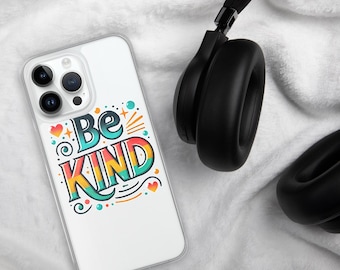 BE KIND Clear Case for iPhone®