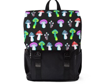 Trippy Mushroom Backpack