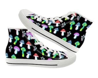 Men's Trippy Mushroom High-Tops