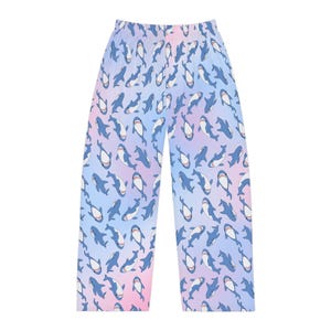 Herren Blåhaj Pyjama Hose