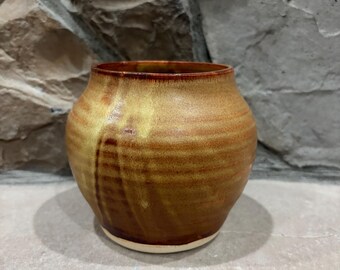 Textured Round Vase