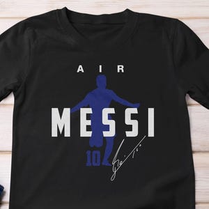 Air Messi Argentina GOAT #10 Shirt, Custom Gift For Sports Fans, Legend Argentina Soccer Graphic Tee Iconic Celebration Personalized T-Shirt