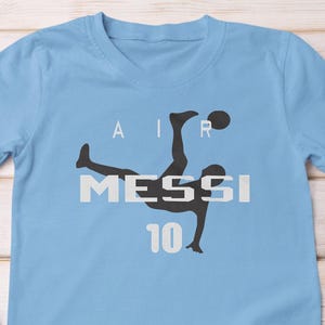 Air Messi Argentina GOAT #10 Shirt, Custom Gift For Sports Fans Football Jersey Graphic Tee, Personalized Legend Argentina Soccer T-Shirt