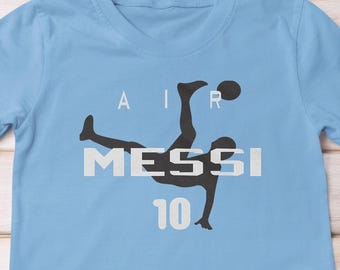 Air Messi Argentina GOAT #10 Shirt, Custom Gift For Sports Fans Football Jersey Graphic Tee, Personalized Legend Argentina Soccer T-Shirt