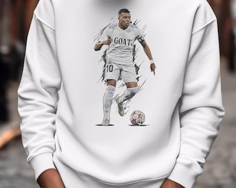 Madrid Soccer Star Player Personalized Shirt, New Madrid #10 Jersey Style Tribute Custom Gift, Soccer Goat Funny Graphic Tee Unisex T-Shirt