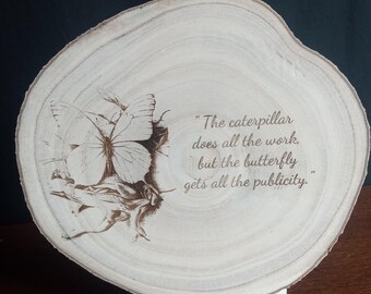 Laser Engraved decorative butterfly