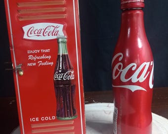 Coca-Cola tin locker
