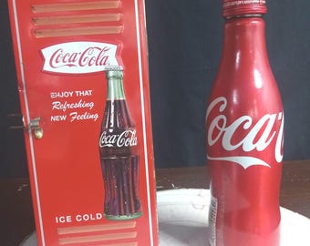 Coca-Cola tin locker