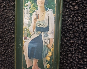Vintage 1973 Coca-Cola Tin advertisement tray