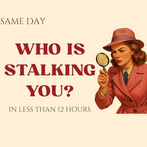 ¿Quién me acecha?, Lectura de tarot de observador/acosador oculto, Lectura psíquica el mismo día, Lectura del amor, Lectura urgente