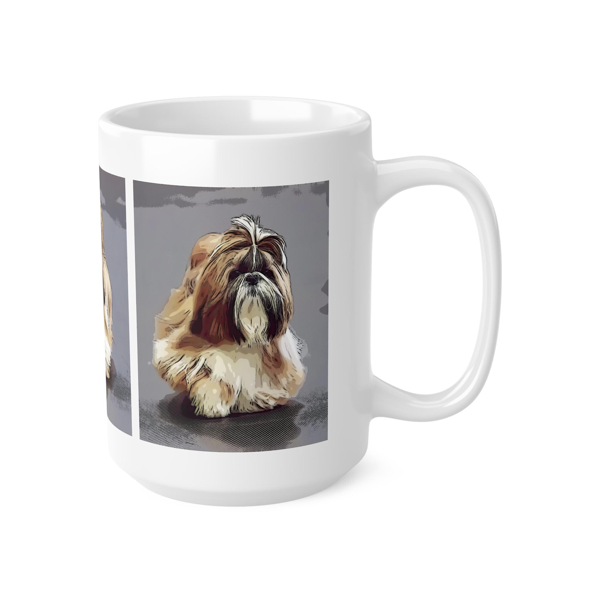 Shih Tzu Ceramic Coffee Mugs, 11oz, 15oz