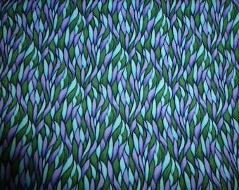 1 yard of fabric, purple, greens, Totes, Purse, Bags, Aprons, Quilts, Tops, Dress