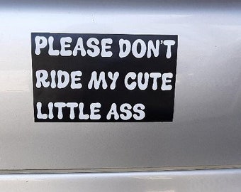 Bumper Sticker Car Decal Decal Humor Window Decal Sticker Labels Decal Gifts