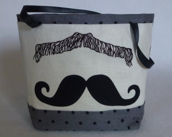 Mustache Bag, Hipster, Hipster bag, Gift card bag, Womens Bag, Girls Bag, Tote, Purse,