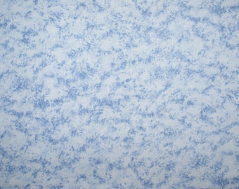 Light Blue and White Fabric Fabric by the Yard Quilting Fabric Crafts Tools and Supplies Sewing and Fiber Quilt Backing