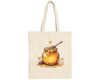 Bolso tote Honey | Bolso tote para libros | Bolso tote para portátil | Bolso tote para accesorios | Bolso tote para biblioteca