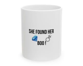 She Found Her Boo mug | personalized gift l gift for him or her l wedding gift l coffee mug l bridal shower l