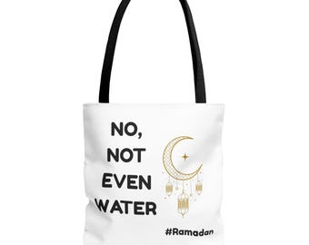 水さえもいらないトートバッグ、ラマダンギフト
