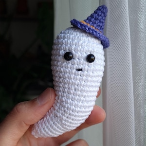 Crochet Ghost Pattern, Amigurumi Ghost Pattern, Easy Ghost Amigurumi Pattern, Halloween Creepy Decoration, Cute Ghost Decoration