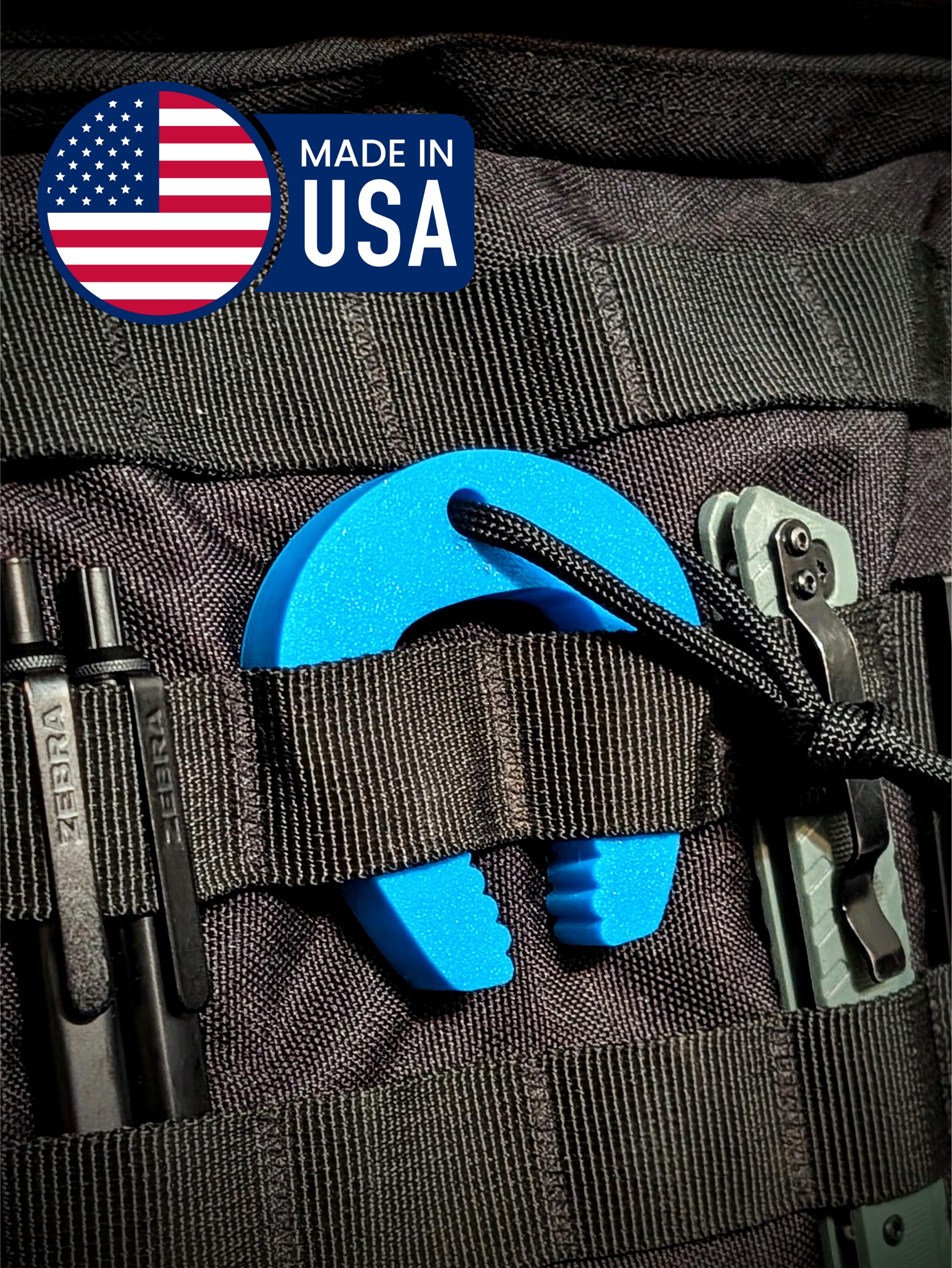 Tactical Door Stop: 3D Printed Door Jammer / Holder With Paracord