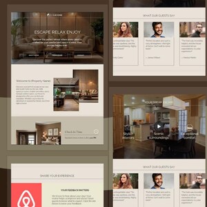 Canva Website Template, Airbnb Website, Website Designing, Airbnb ...