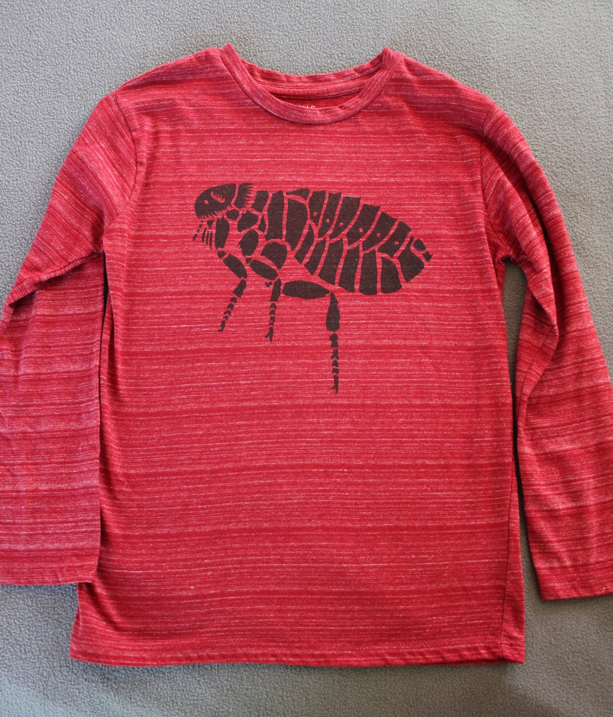 Flea Shirt Hand Screen Printed With Original Flea Design - Etsy