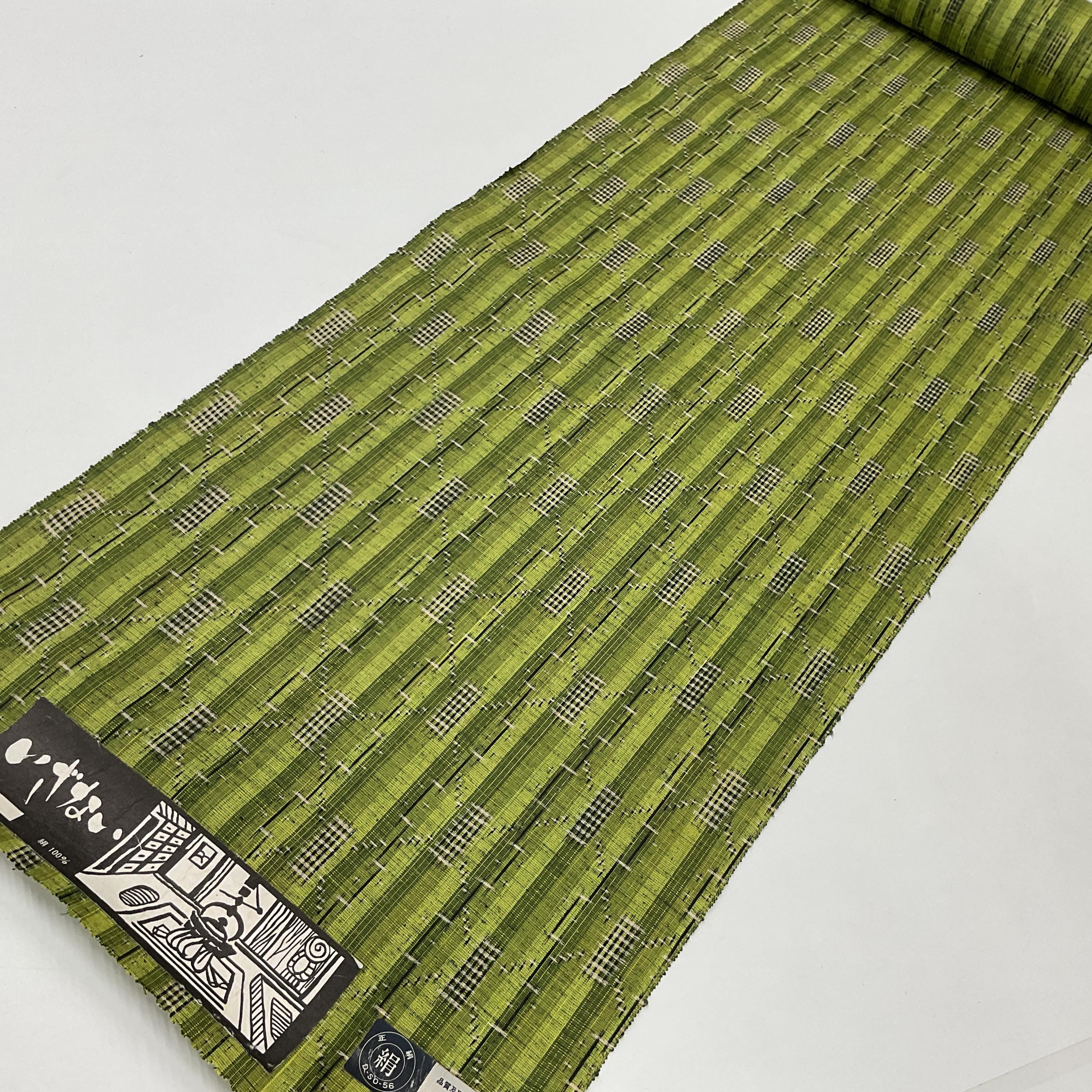 7217429: JAPANESE KIMONO / VINTAGE UNUSED HOMONGI KIMONO