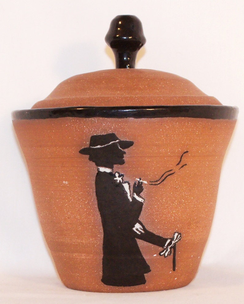 Smoking Lady Decanter Etsy