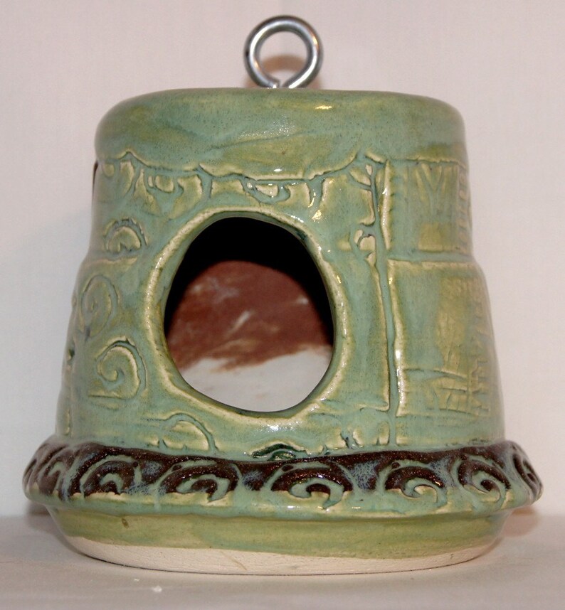 Mint Green Birdhouse