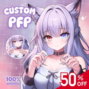 PFP Commission | Profile picture, pfp, anime profil, pfp picture, discord pfp, profile icon, anime commission, PFP custom, anime art