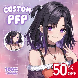PFP Commission | Profile picture, pfp, anime profil, pfp picture, discord pfp, profile icon, anime commission, PFP custom, anime art