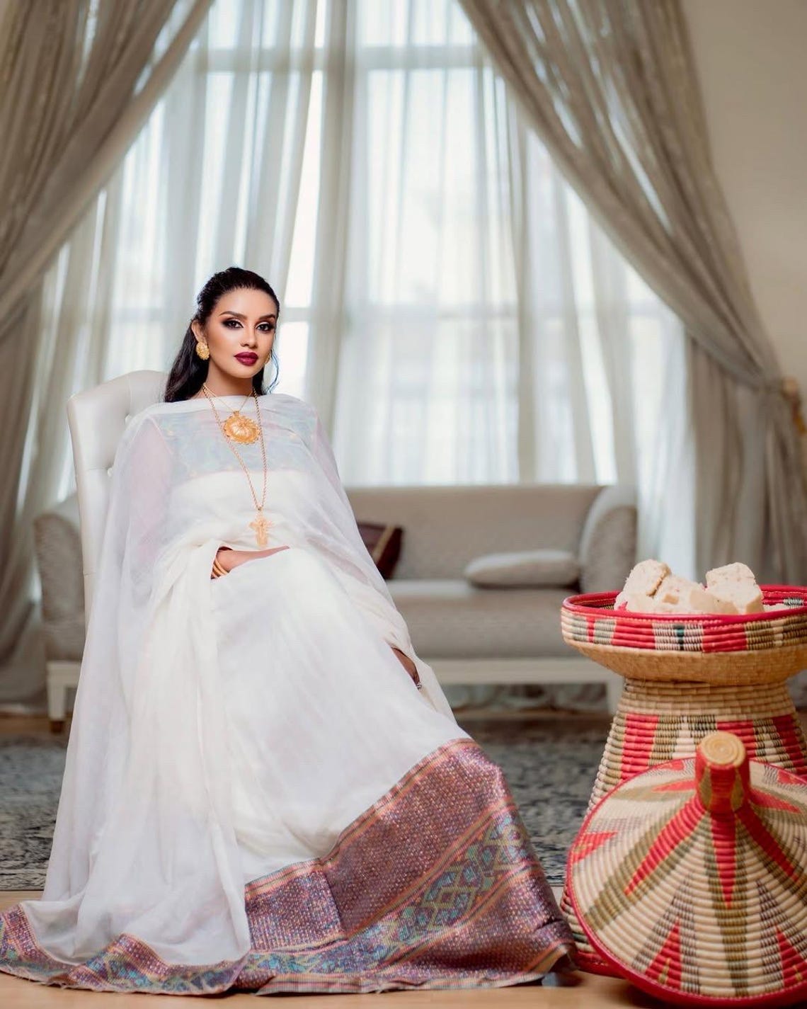 Traditional Habesha Dress main image 0