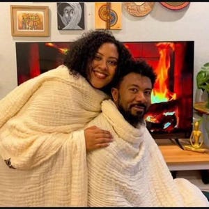 Ethiopian Cotton Gabi| Tirter Gabi | Handmade for Comfort & Style