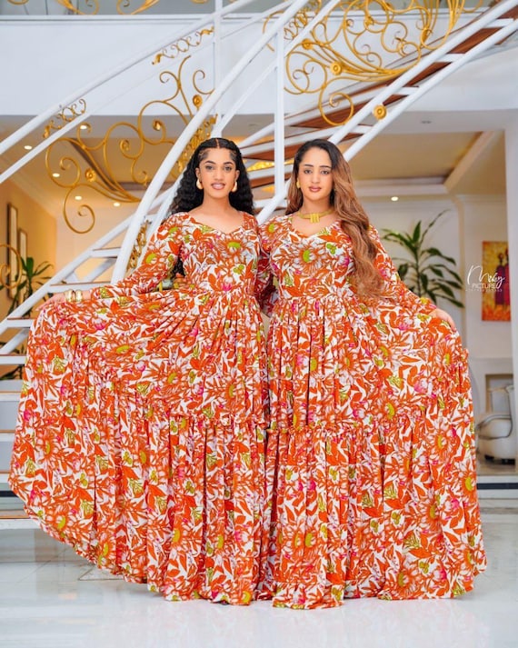 white christmas dresses Sparkling Modern Ethiopian Dress – TheEthiopianStore