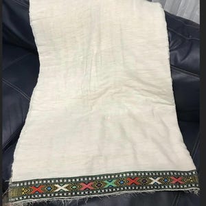 Ethiopian Cotton Gabi | Handmade for Comfort & Style