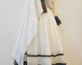 slim fit dress slacks Purple Pink Ethiopian Dress, Fancy Ethiopian and Eritrean Wedding Gues