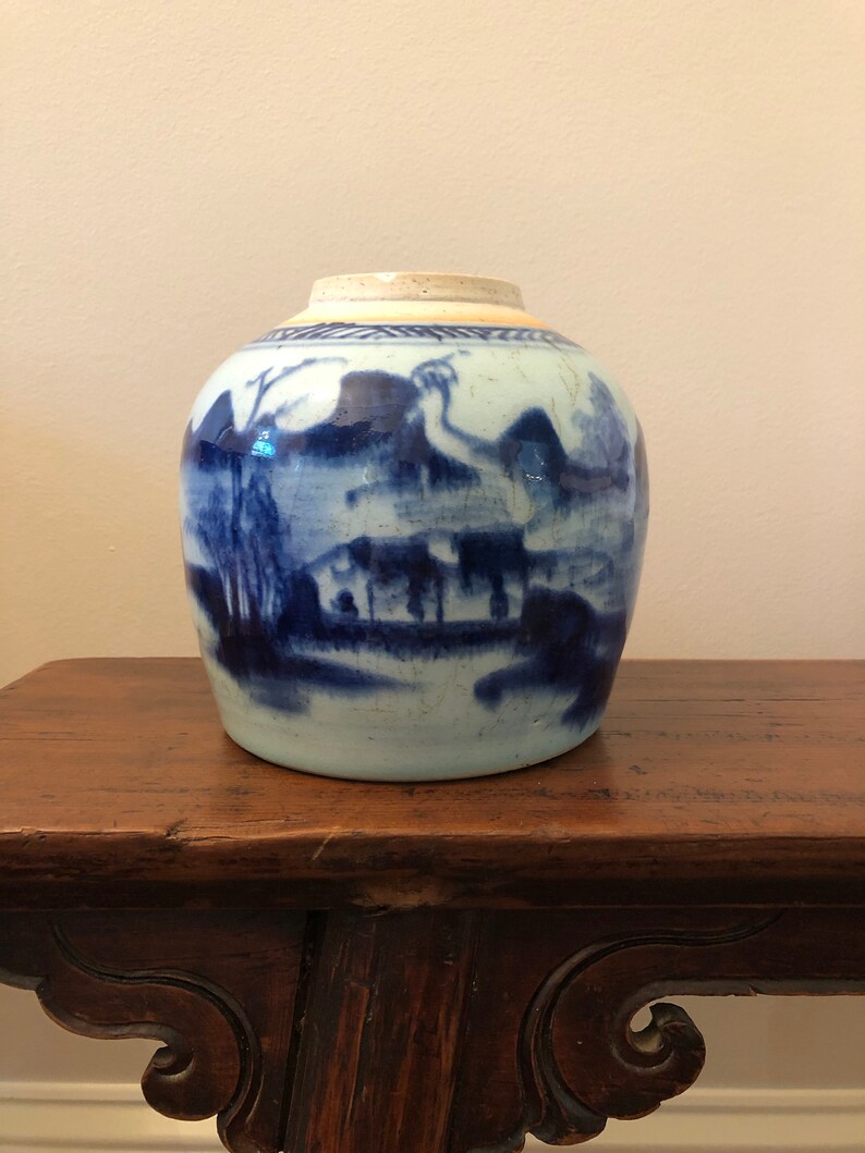 Antique Blue and White Ginger Jar il 794xN 363k