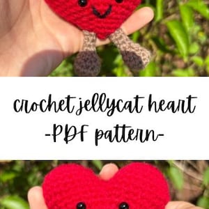 PDF Crochet Jellycat Heart Pattern