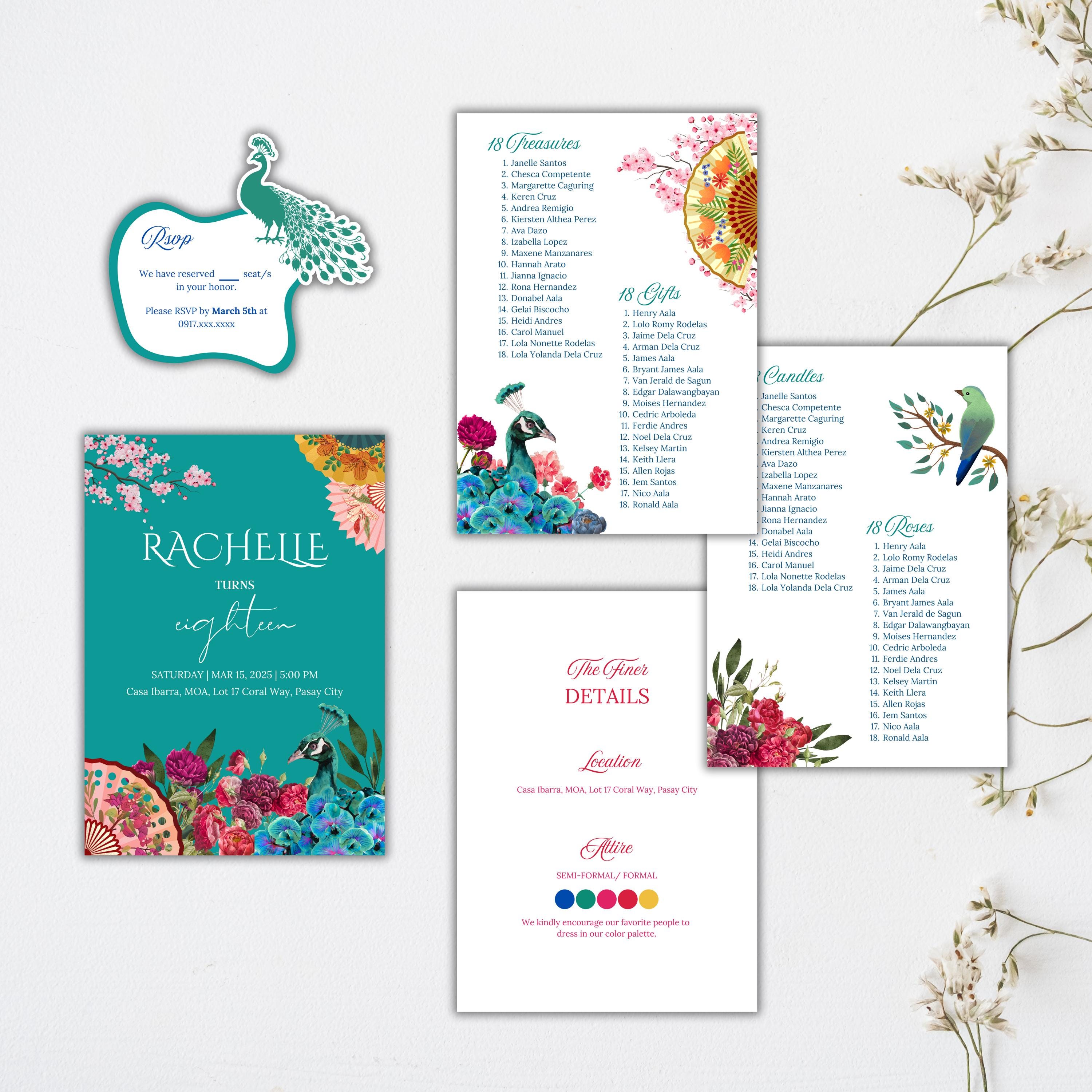 Crazy Rich Asian Invitation