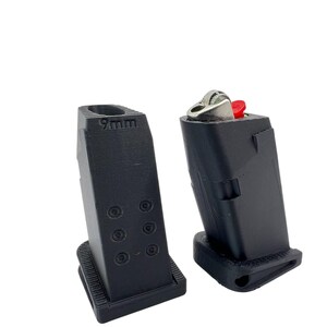 9mm Magazine Lighter Holder for Bic-style lighters image 3